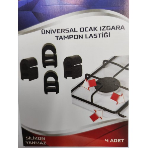 Arçelik - Beko - Altus Ocak Izgara Lastik Seti - 8'li